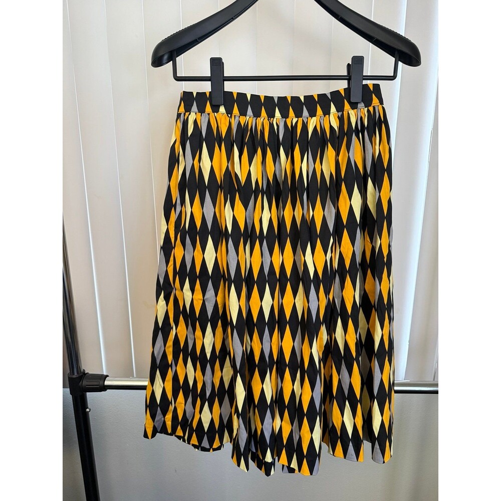NWT Pinup Girl Couture Harlequin Swing Skirt Size Medium